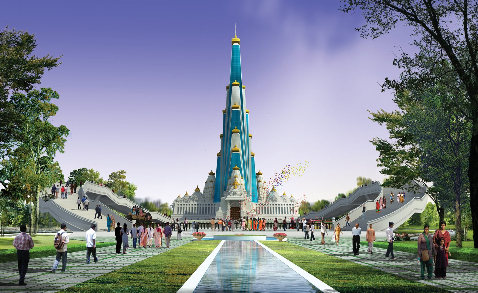 Chandrodaya Mandir Vrindavan